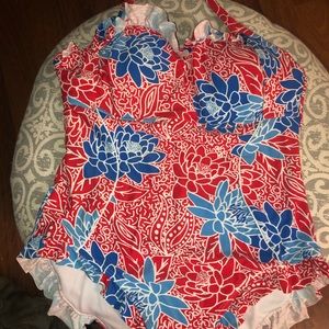 One Piece floral swimsuit